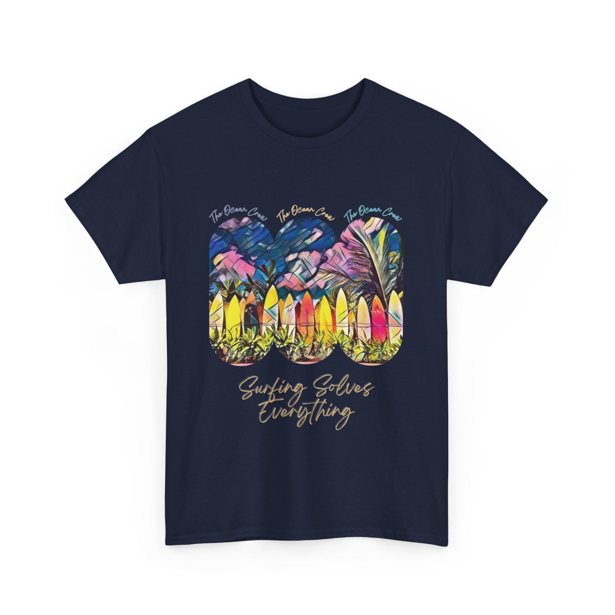 Unisex Heavy Cotton Tee Surf Palm