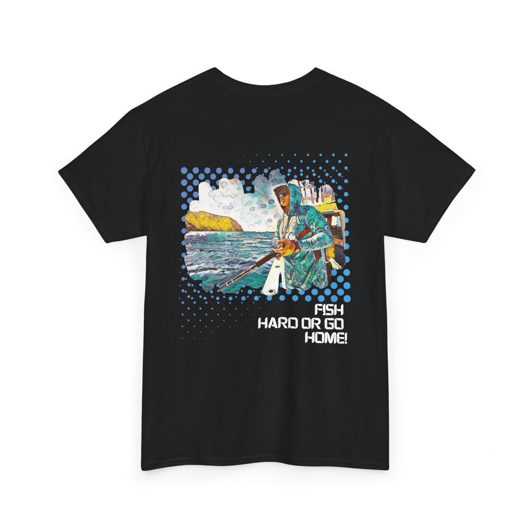 Fish Hard or Go Home White