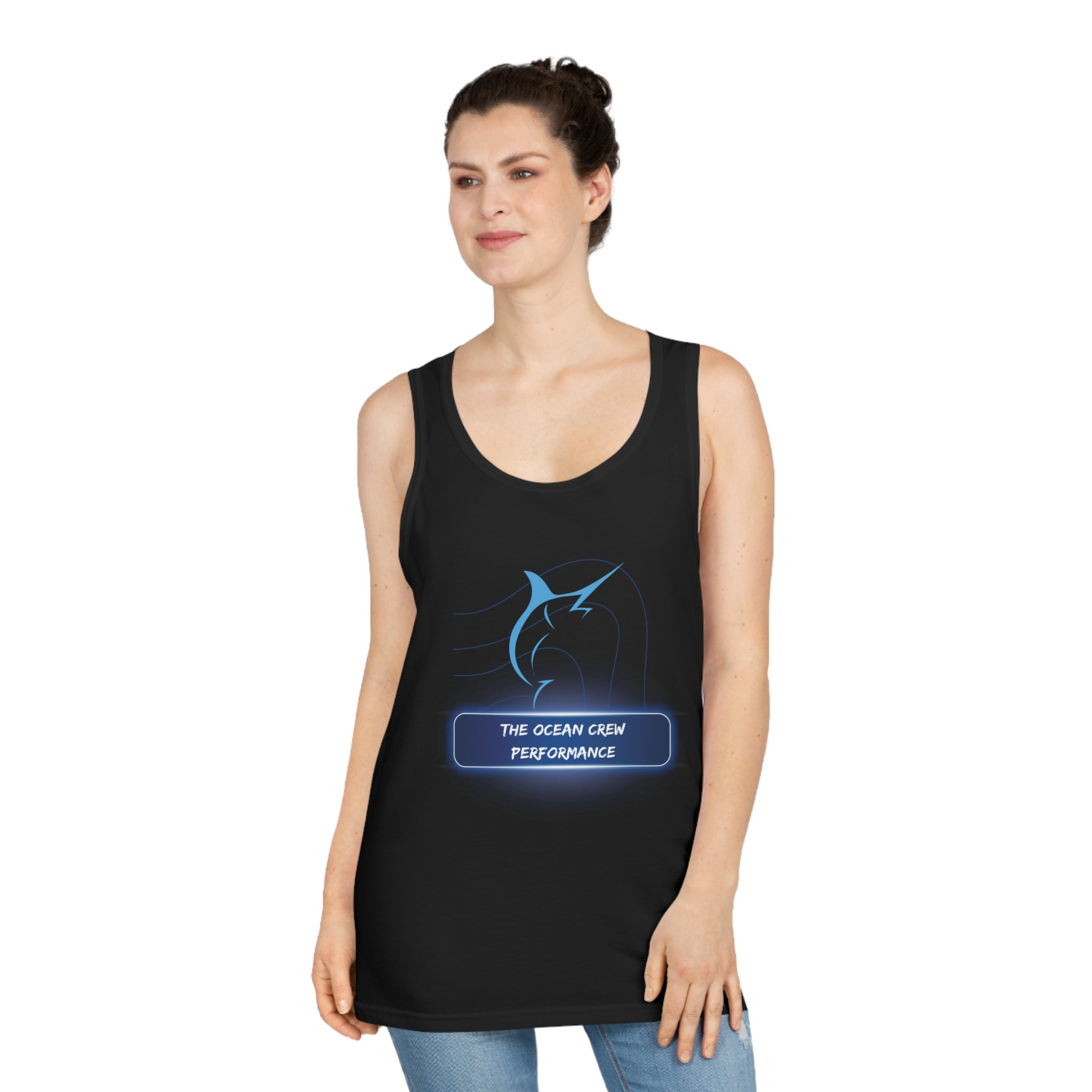 Camiseta sin mangas unisex de estilo suave y de alto rendimiento