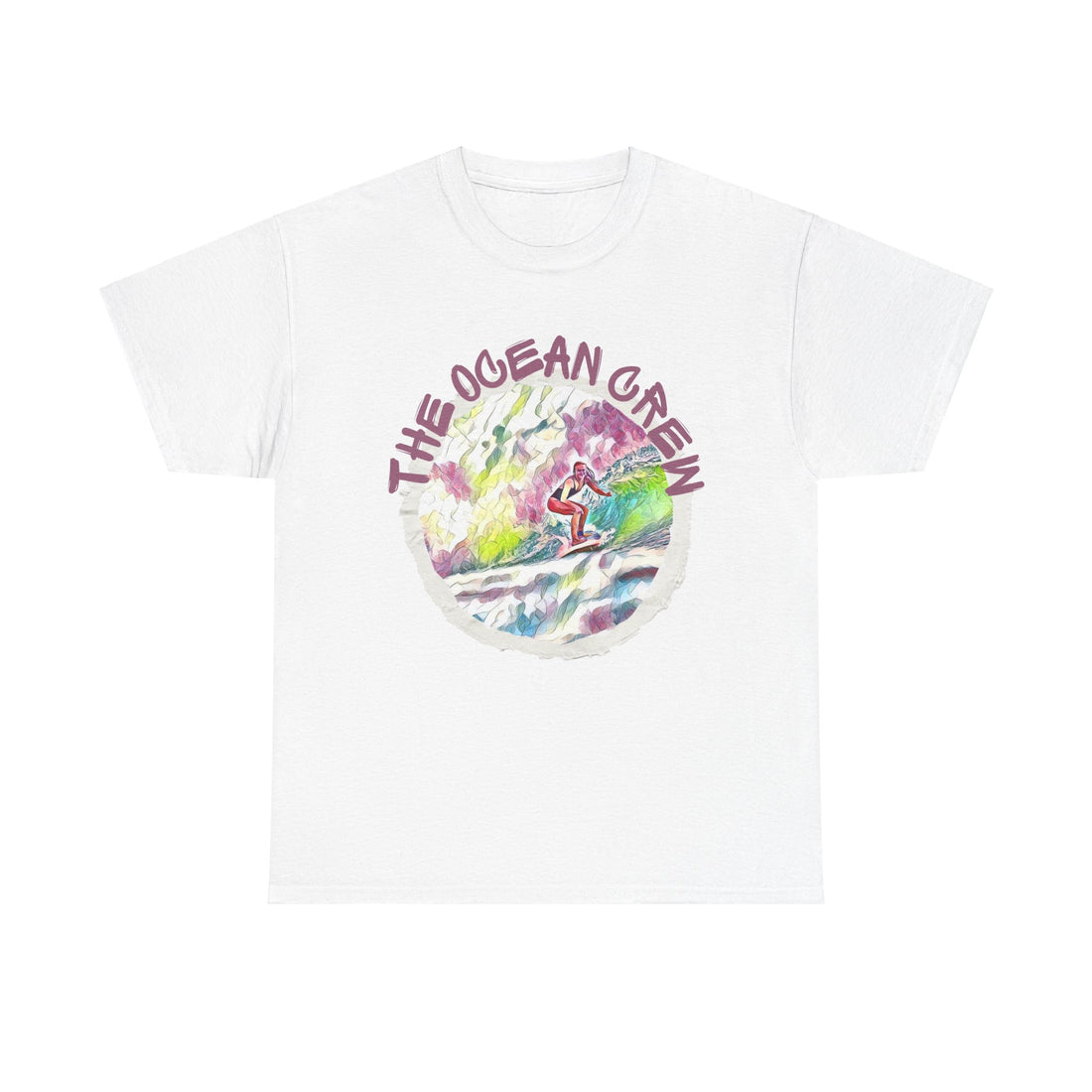 Unisex Heavy Cotton Tee Surf Life