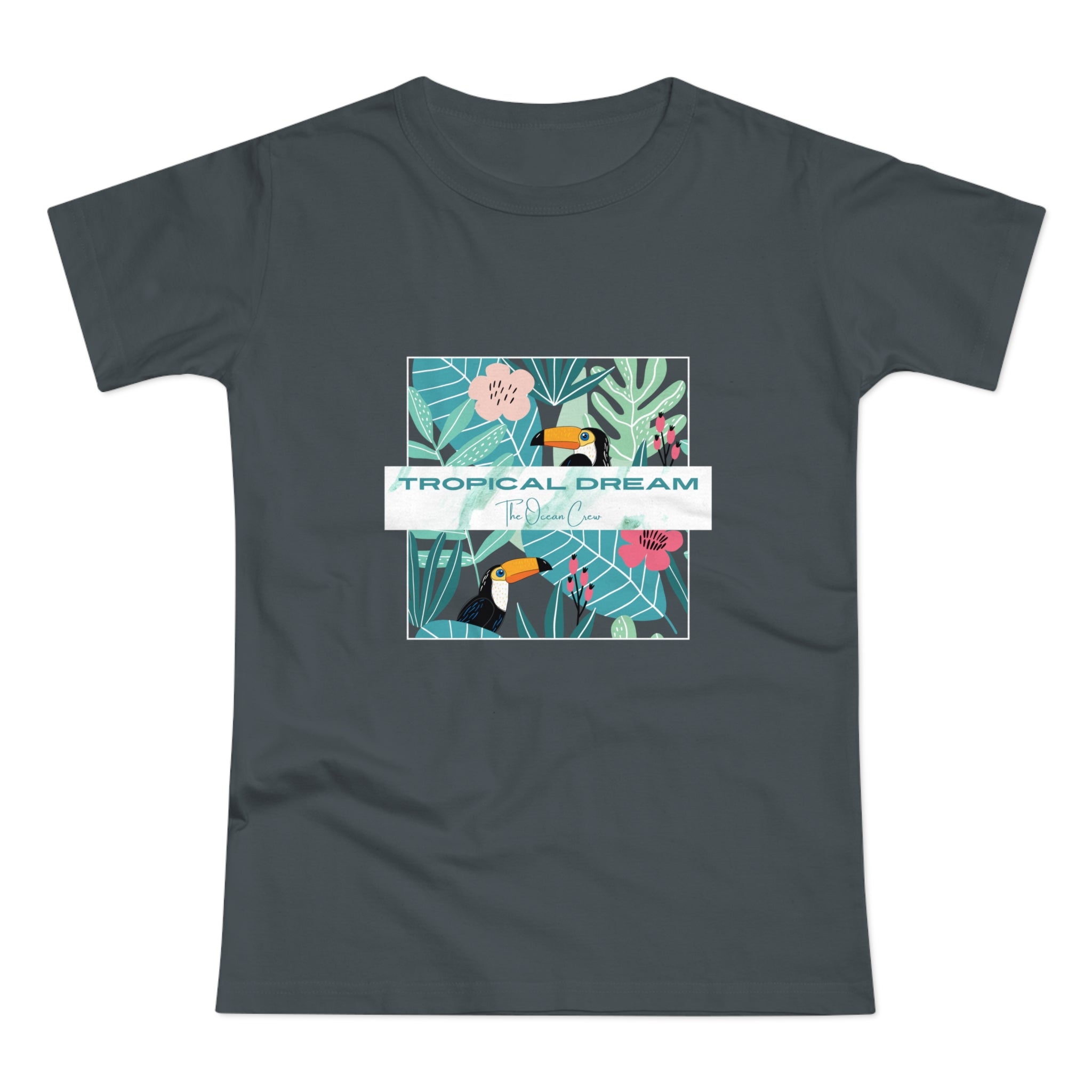 Tropical Dream Women's T-shirt, Summer Top, Eco-Friendly Apparel