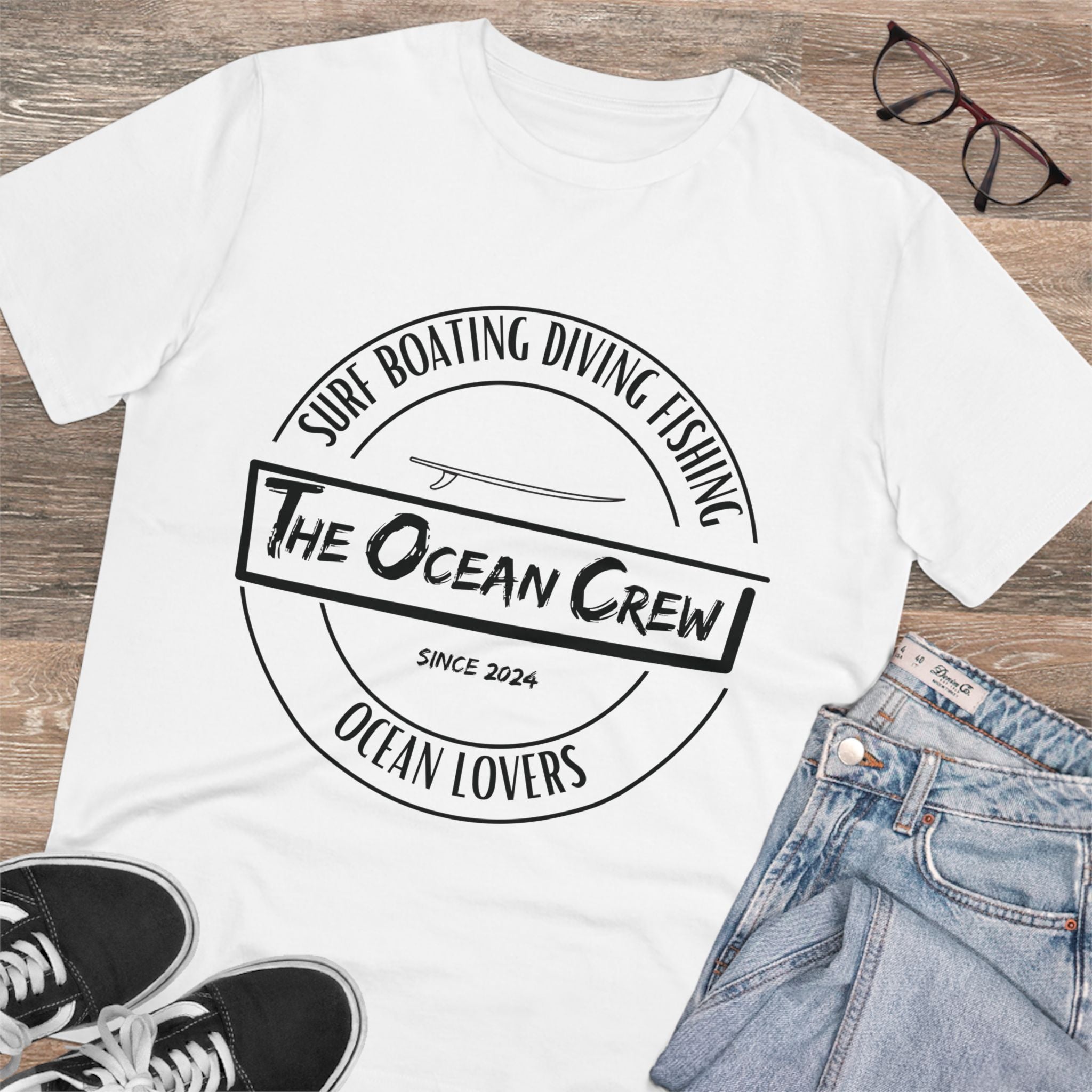 Organic T-shirt Unisex Surf Line