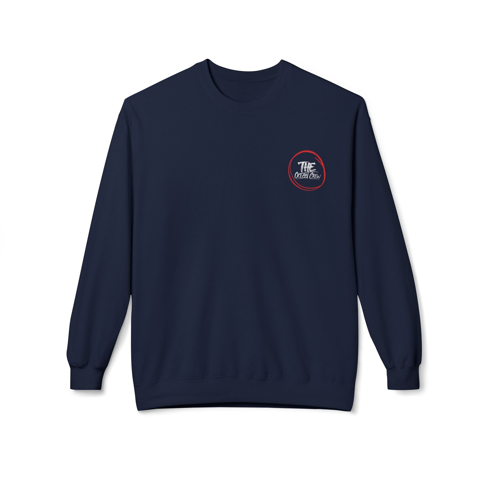Unisex Midweight Softstyle Fleece Crewneck Sweatshirt Respect The Locals Sharks