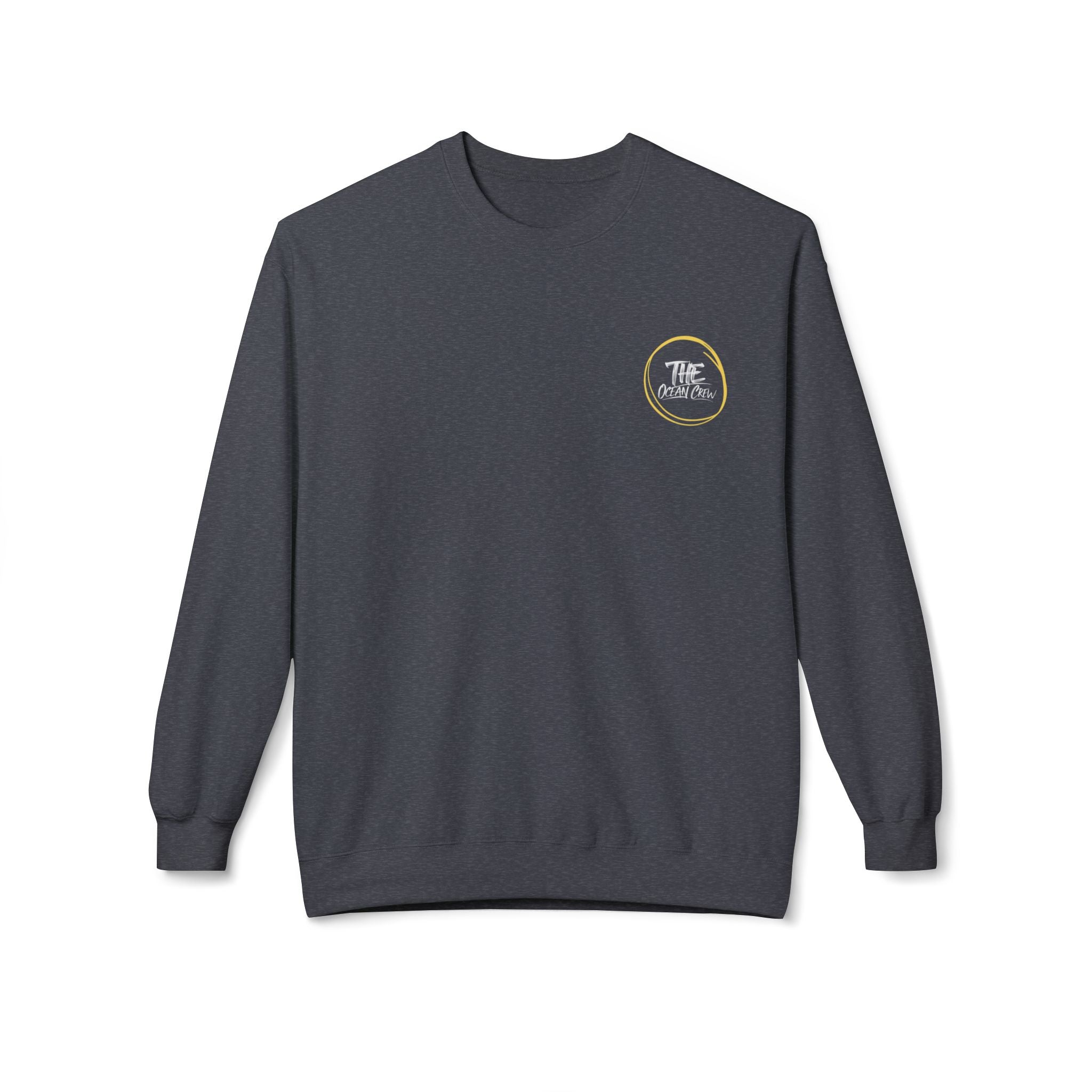 Unisex-Sweatshirt aus mittelschwerem Softstyle-Fleece mit Rundhalsausschnitt „Respect The Locals“