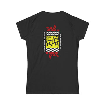 Damen Softstyle Tee Turtle