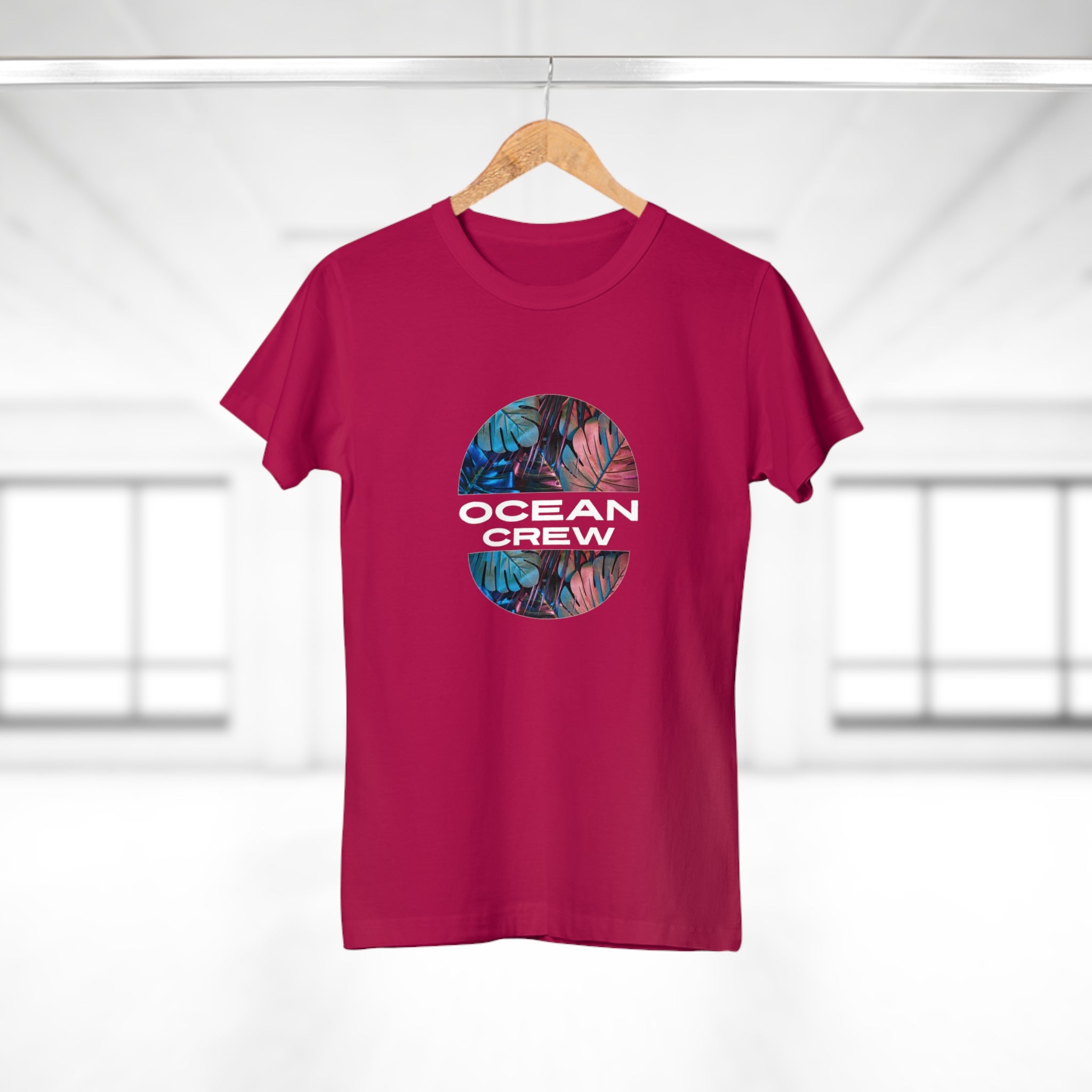 Tropical Dream Women's T-shirt, Ocean Crew, Eco-Friendly Apparel