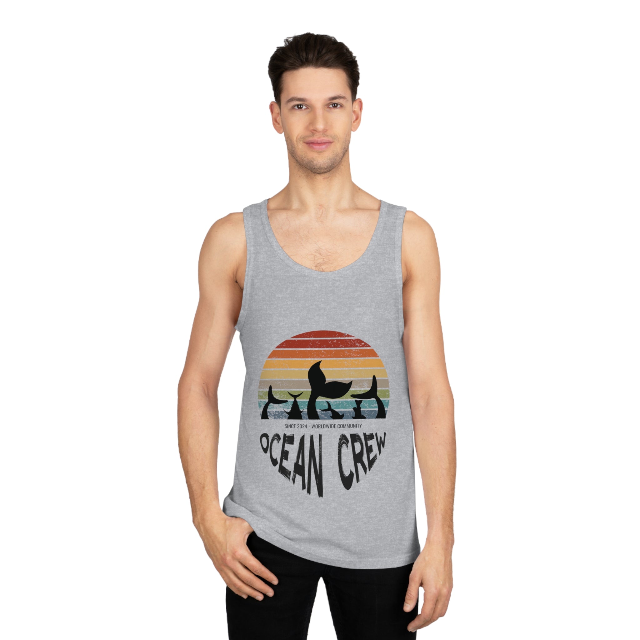 Camiseta sin mangas unisex Softstyle™ Ocean Crew Tails