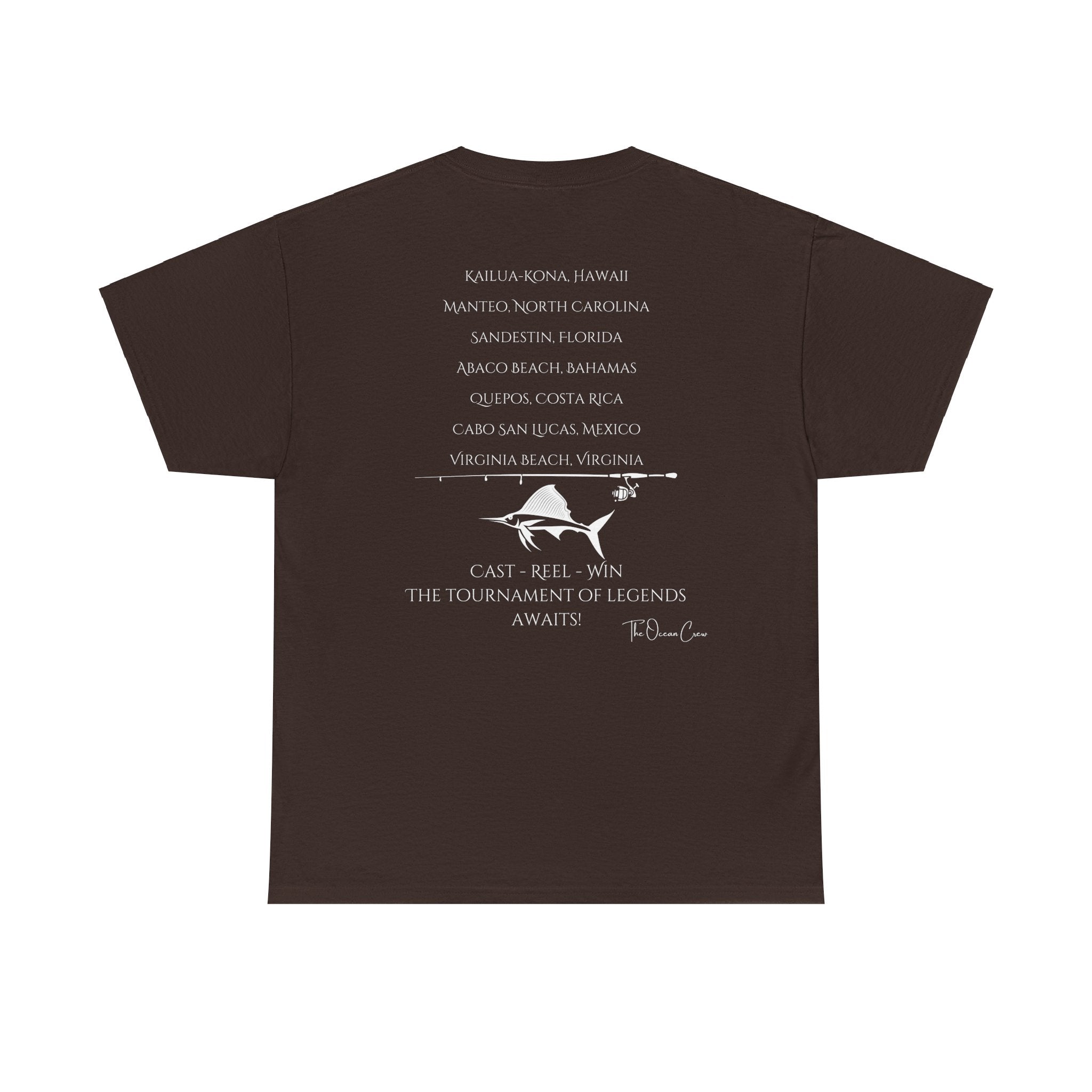 Unisex Heavy Cotton Tee Tournaments White