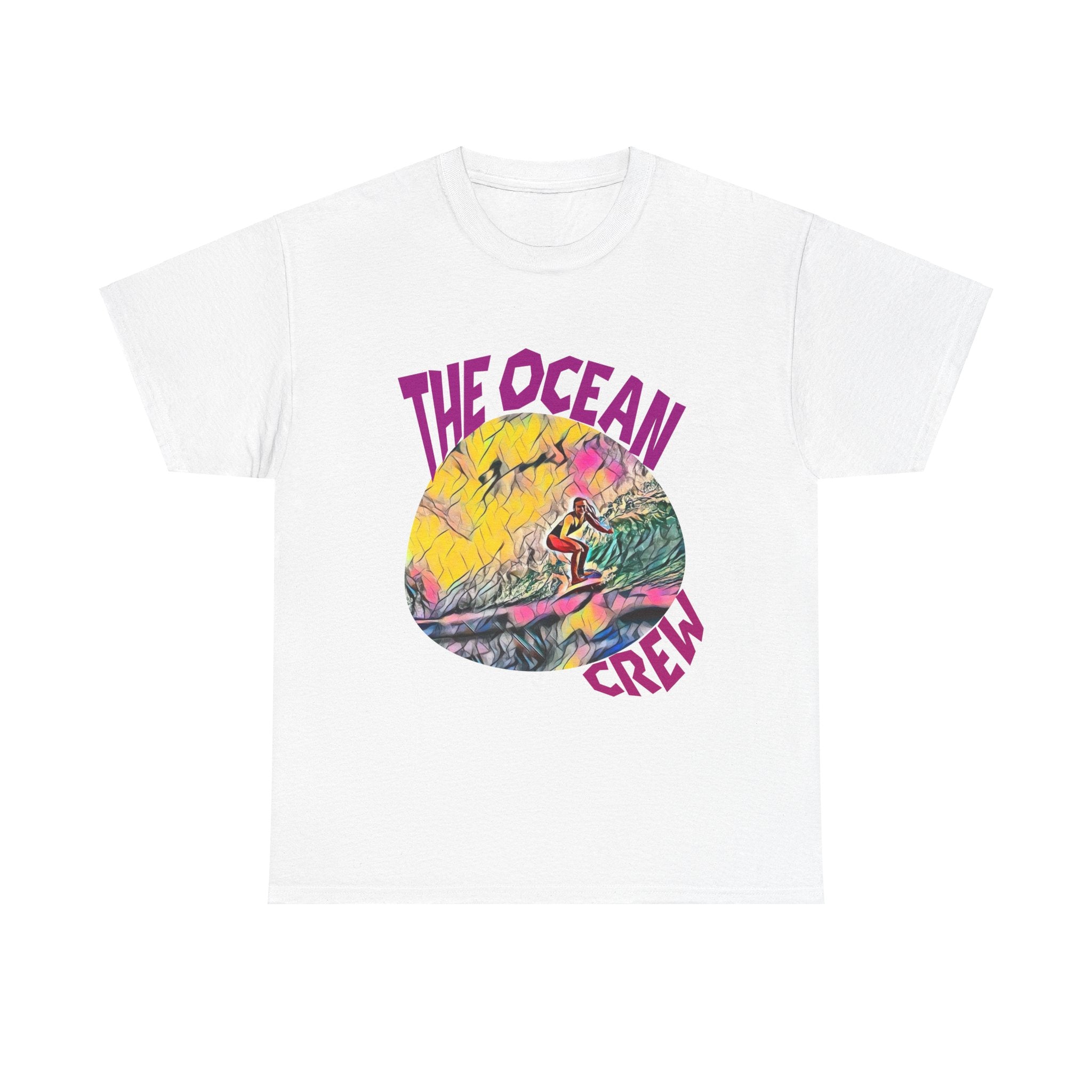 Unisex Heavy Cotton Tee Surf Wave