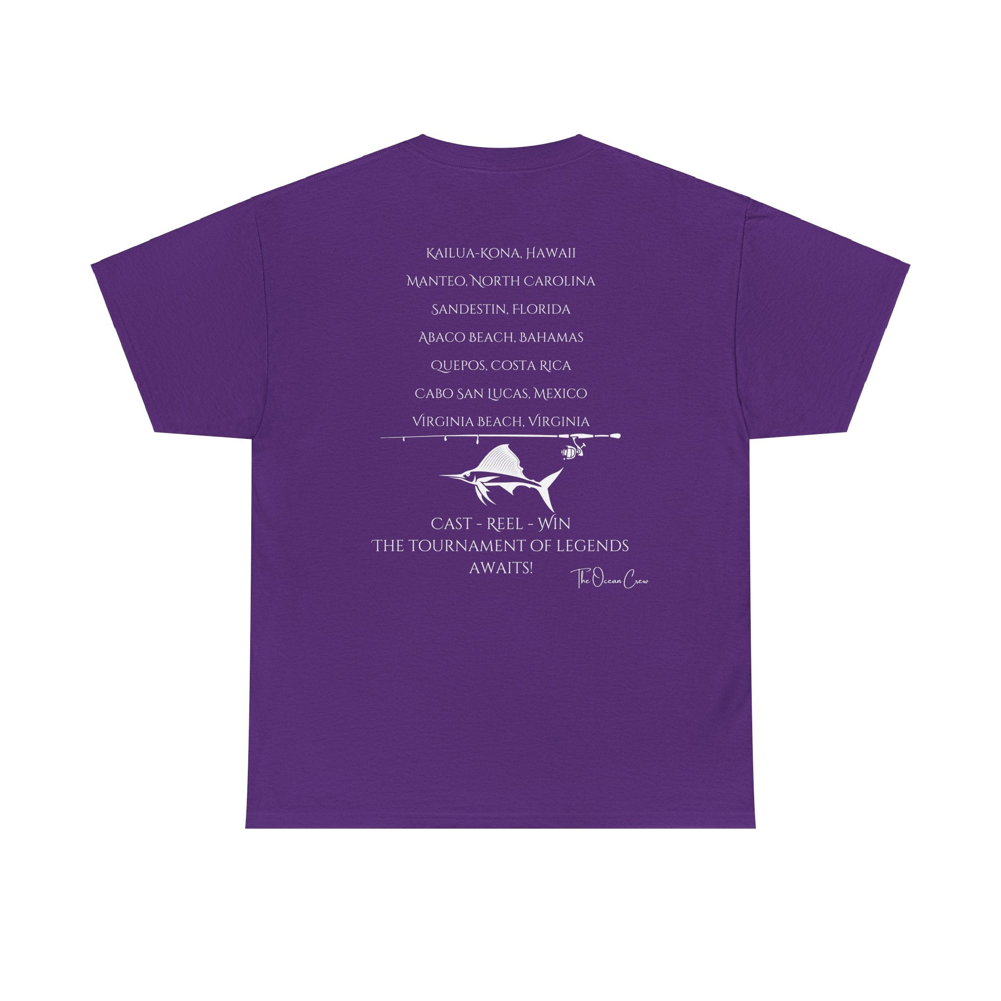 Unisex Heavy Cotton Tee Tournaments White