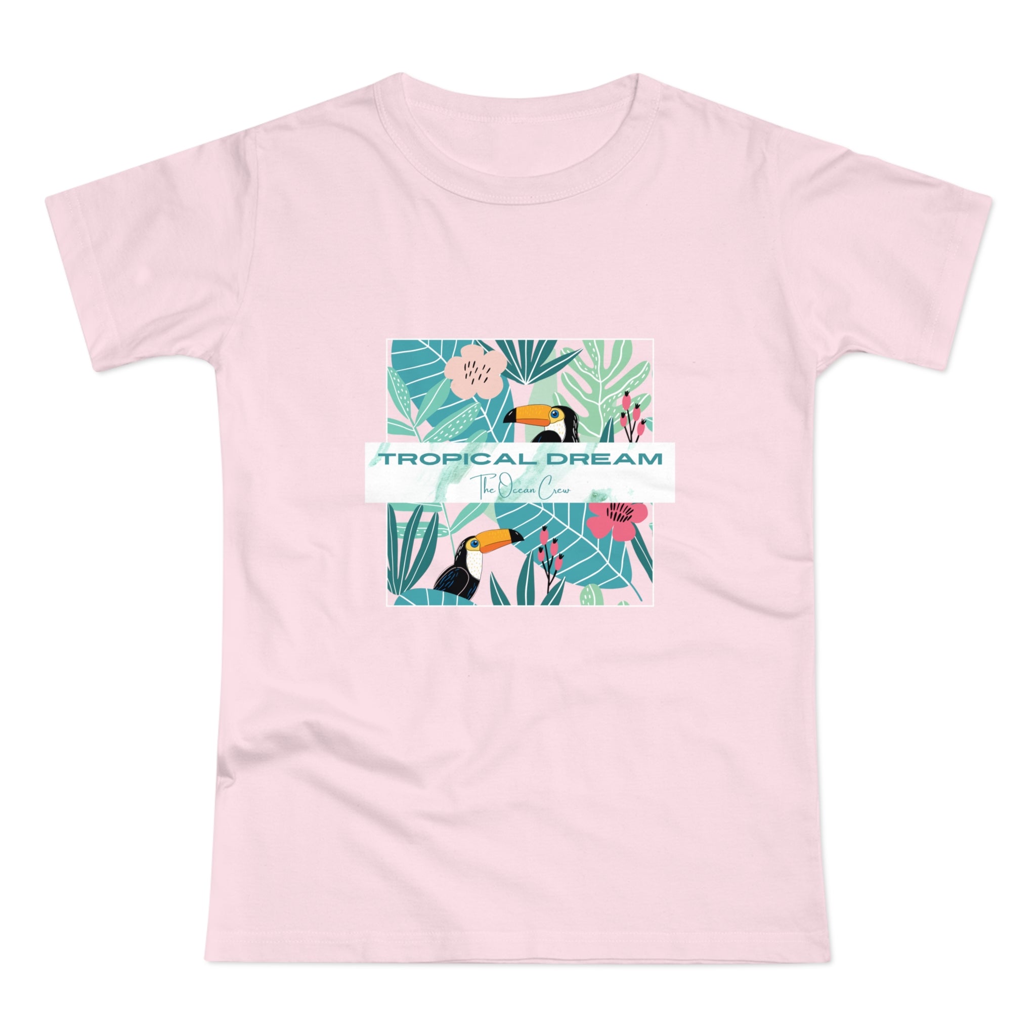 Tropical Dream Women's T-shirt, Summer Top, Eco-Friendly Apparel
