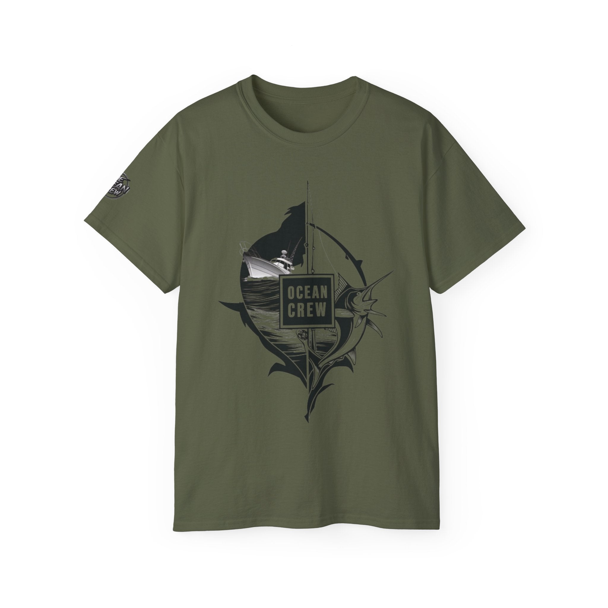 Unisex Tee Boat & Marlin