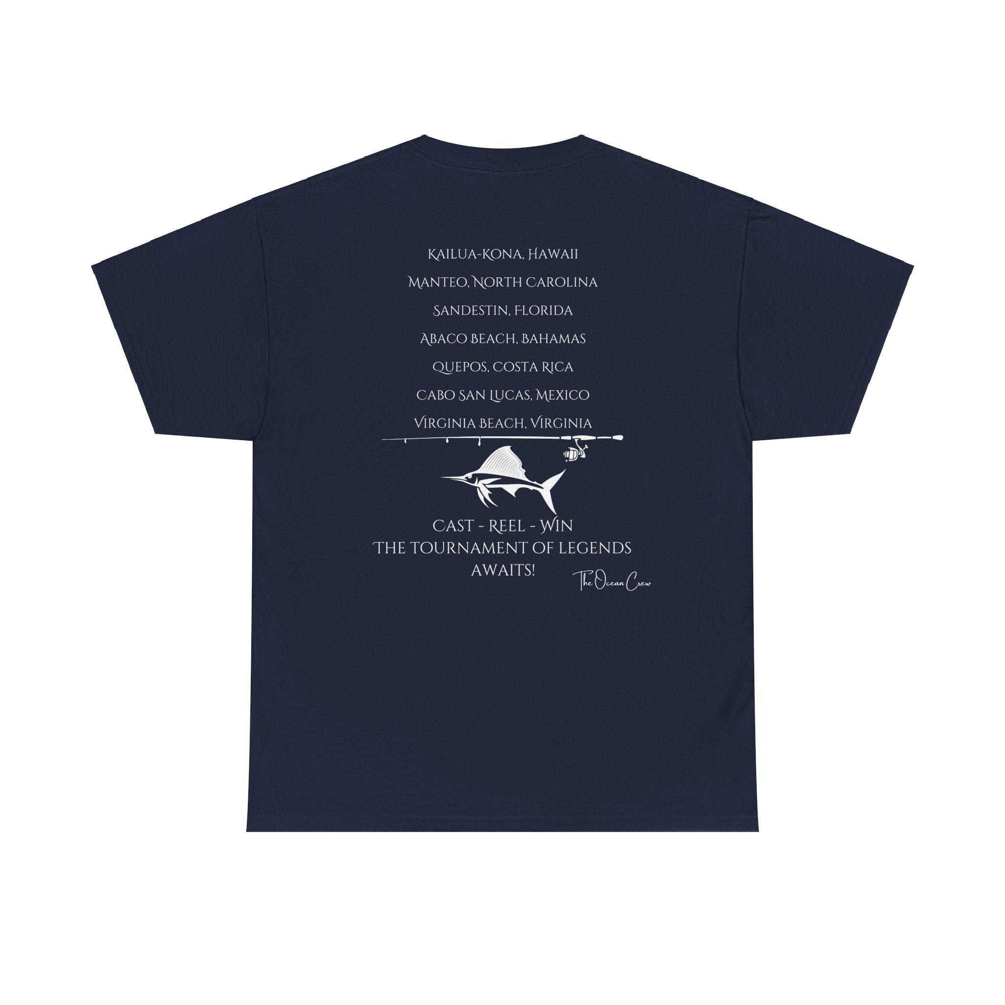 Unisex Heavy Cotton Tee Tournaments White