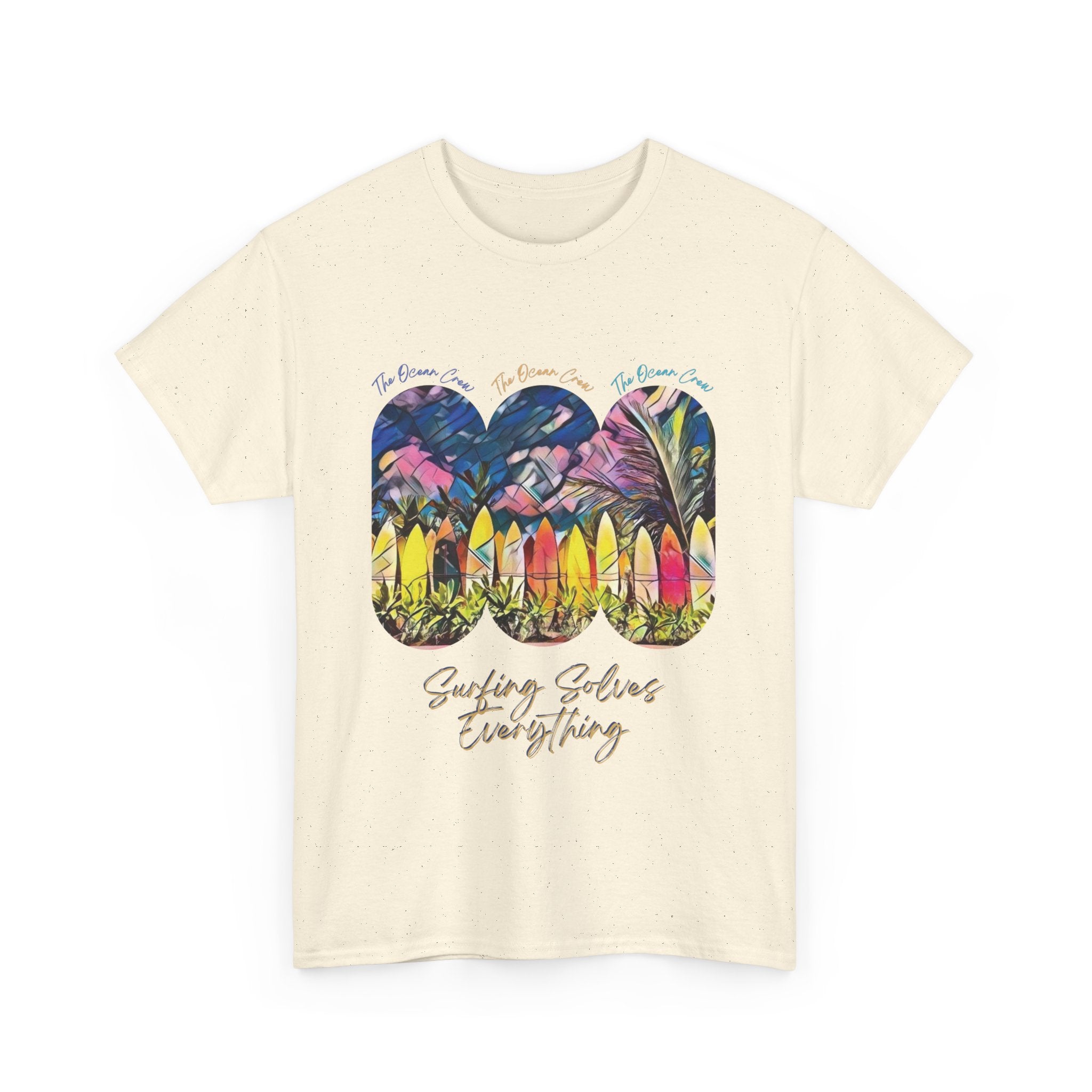 Unisex Heavy Cotton Tee Surf Palm