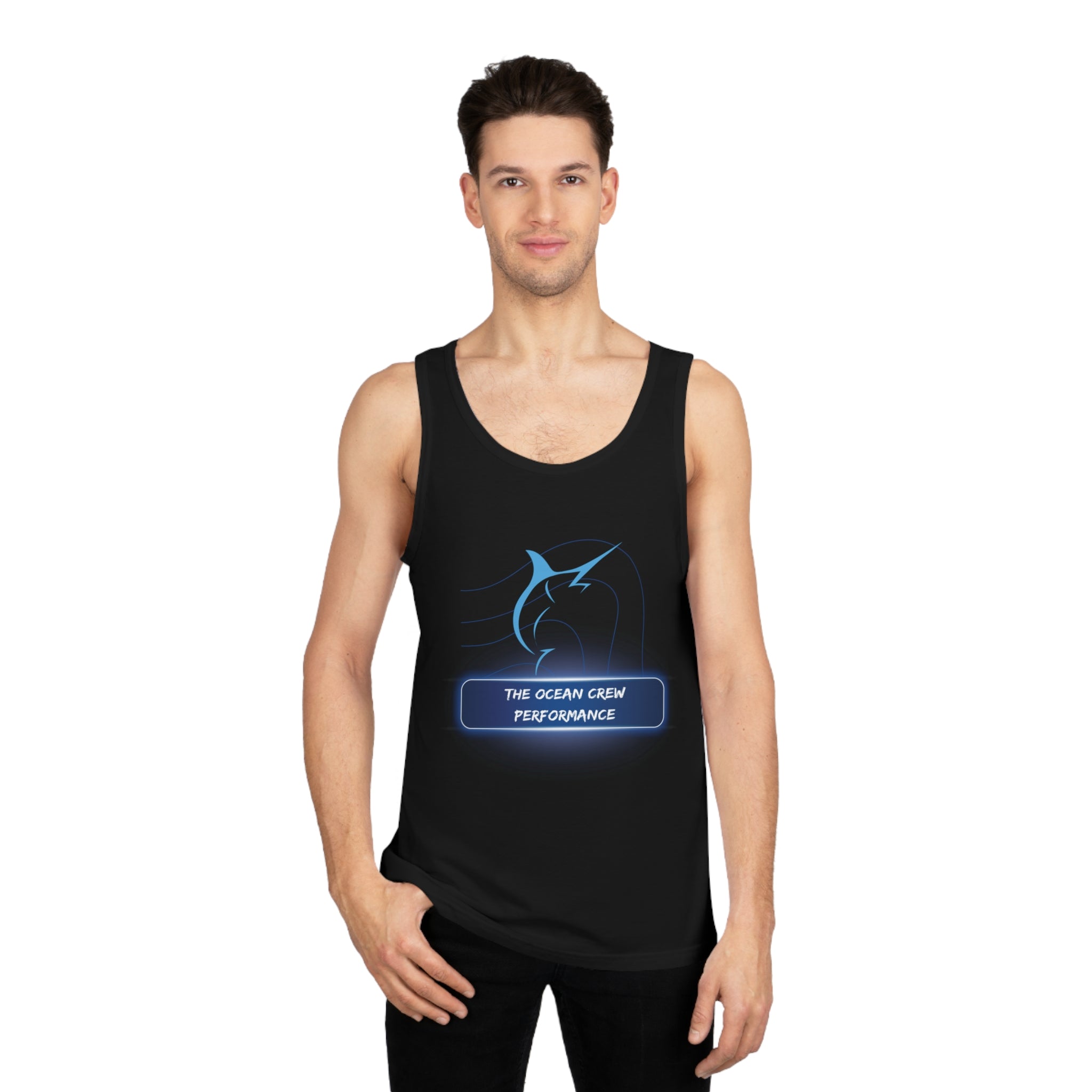 Camiseta sin mangas unisex de estilo suave y de alto rendimiento