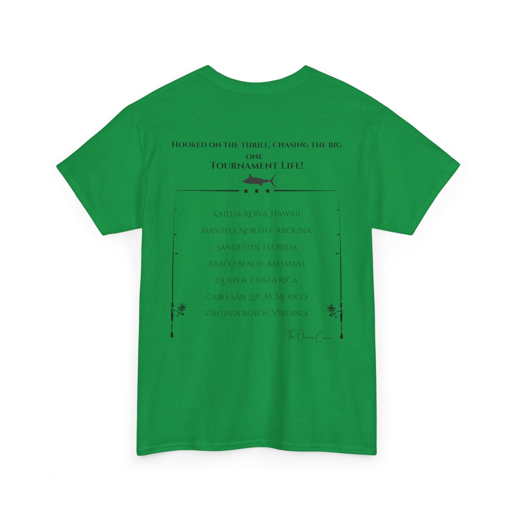 Unisex Heavy Cotton Tee Tournament Rod