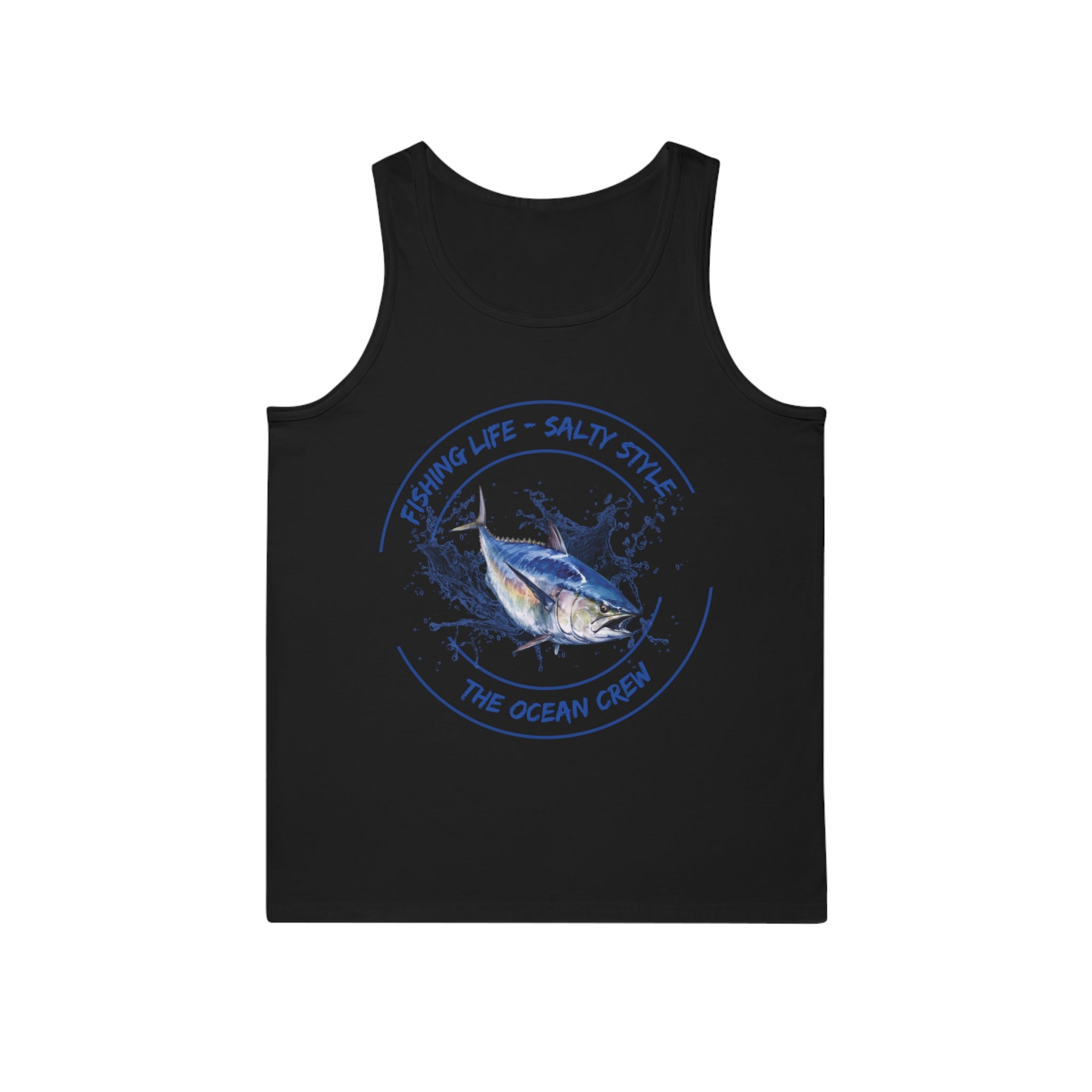 Unisex Softstyle™ Tank Top Fishing Life Salty Style