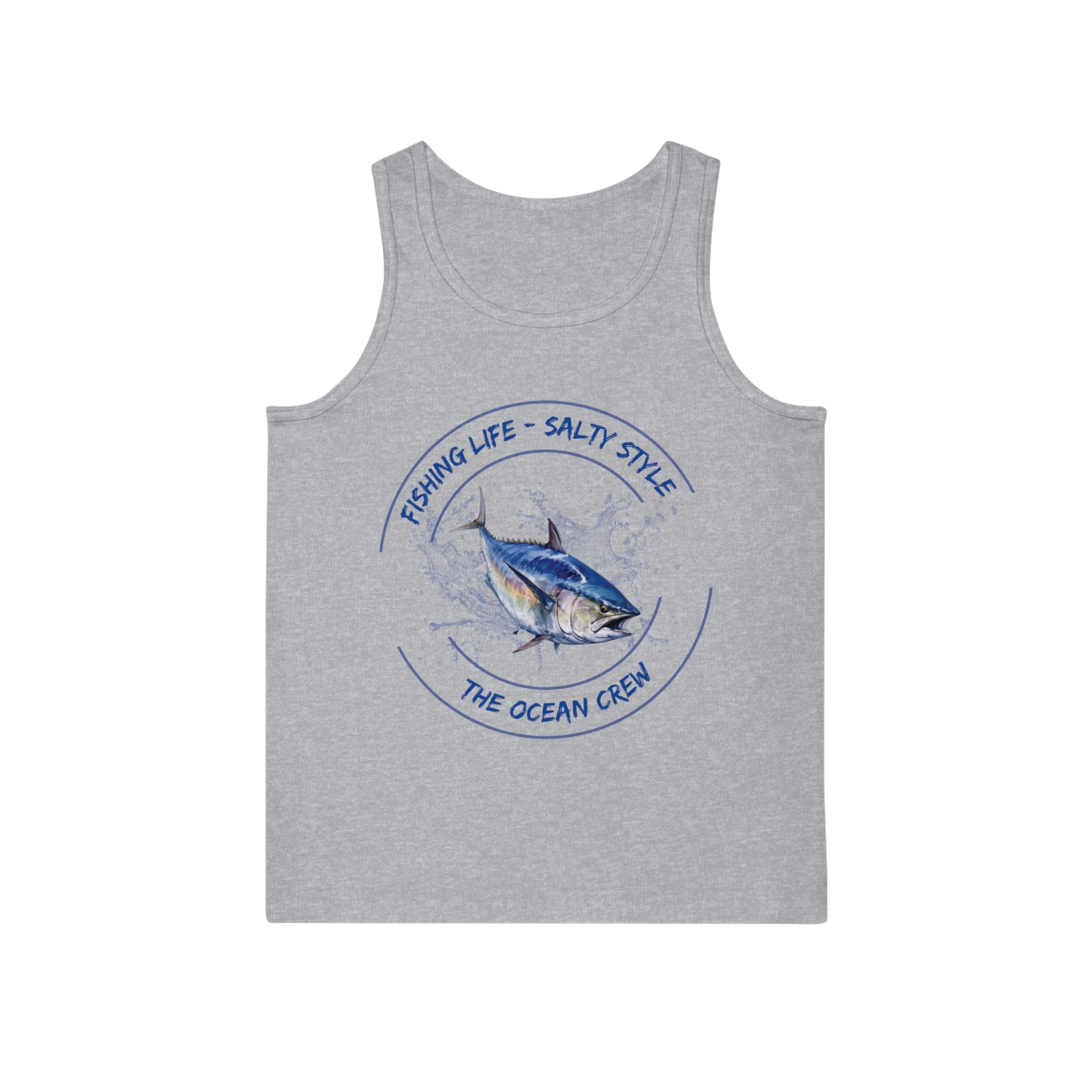 Unisex Softstyle™ Tank Top Fishing Life Salty Style