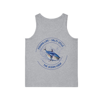 Unisex Softstyle™ Tank Top Fishing Life Salty Style