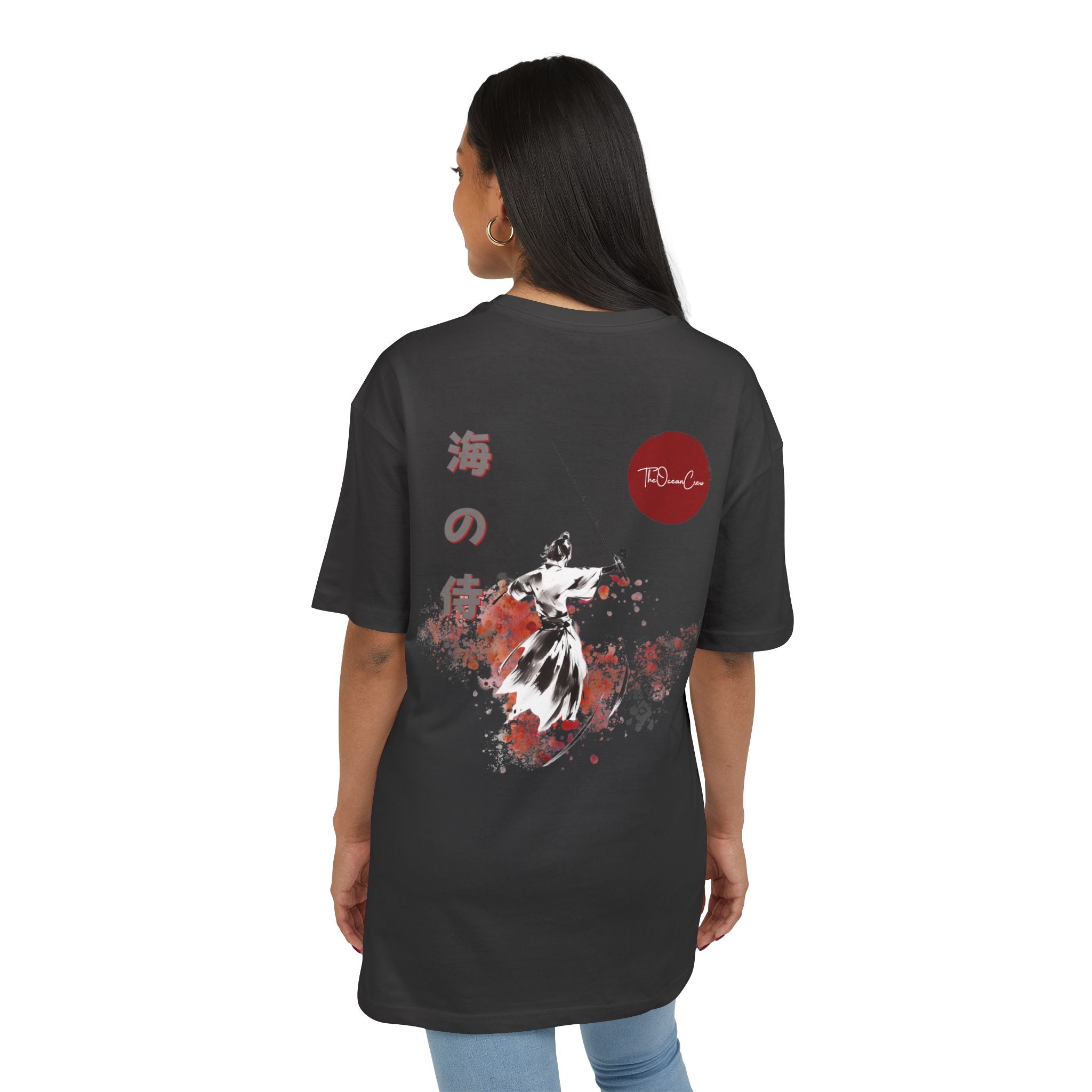 The Samurai of the Ocean Sun- Unisex Heavy Oversize T-Shirt