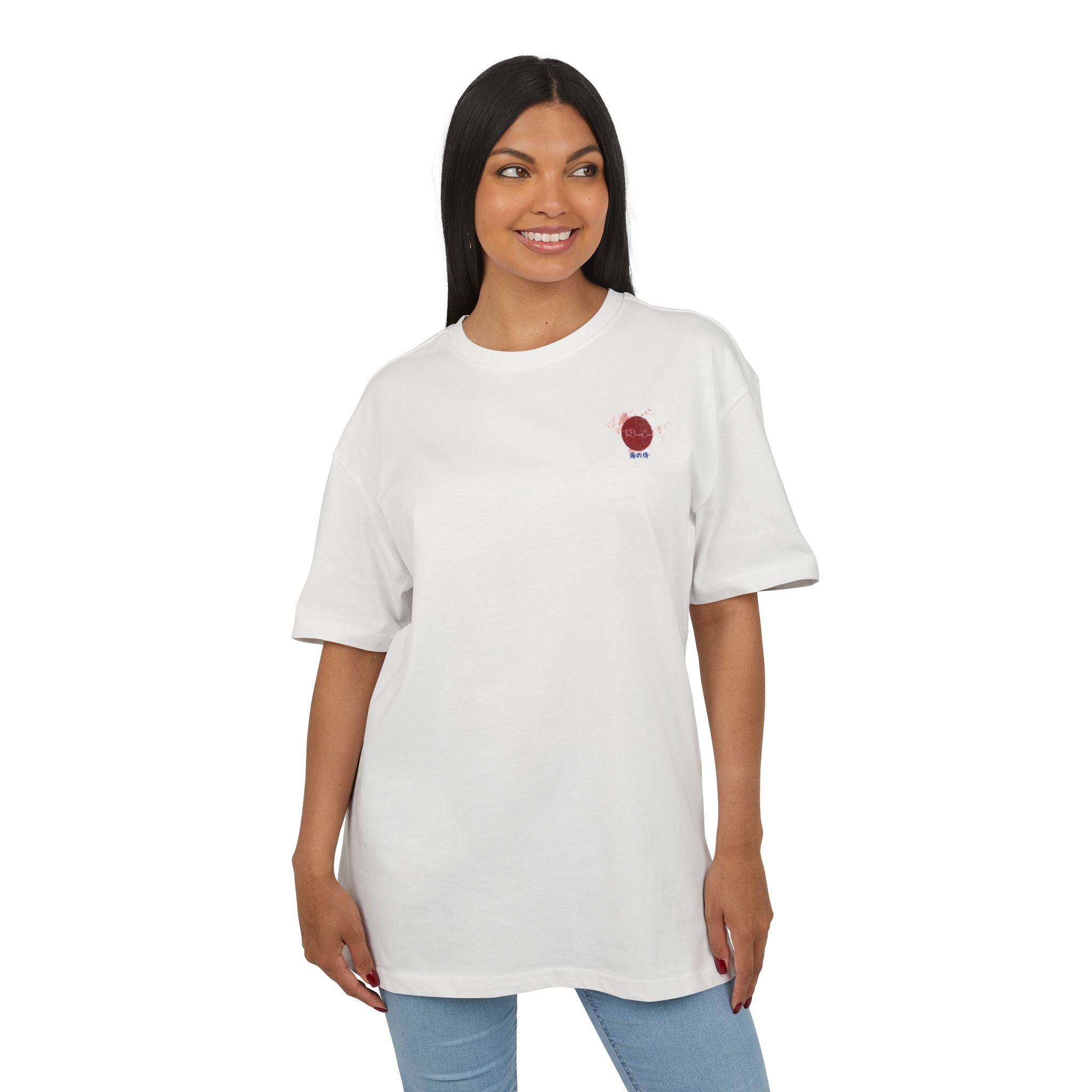 The Samurai of the Ocean Sun- Unisex Heavy Oversize T-Shirt